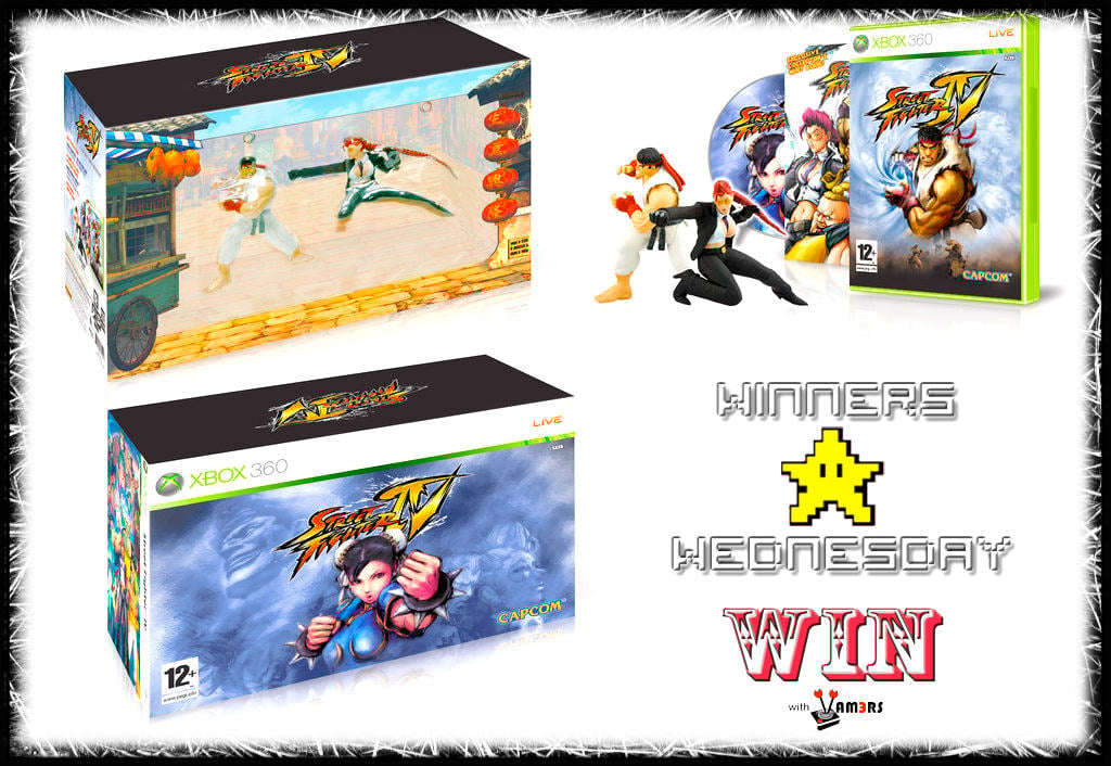Win With Vamers: Winners Wednesday Street Fighter IV