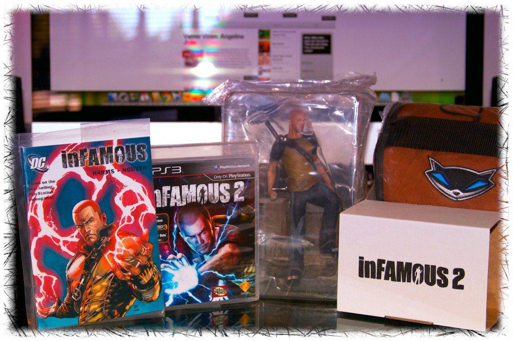 Vamers Unboxing: Contents of the inFAMOUS 2 Hero Edition