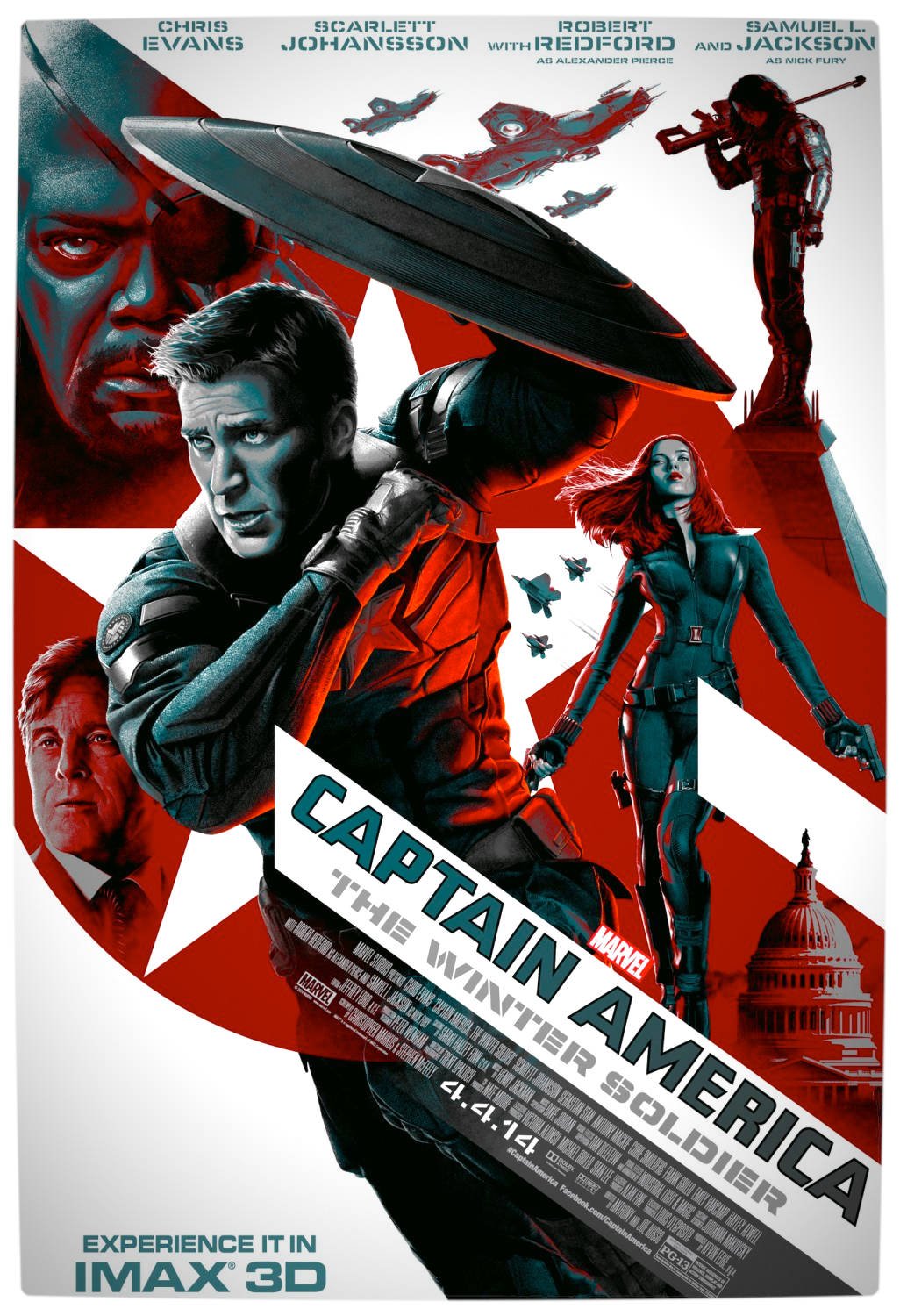 Vaemrs - FYI - Movies - Captain America The Winter Soldier [Official Trailer] - Movie Poster