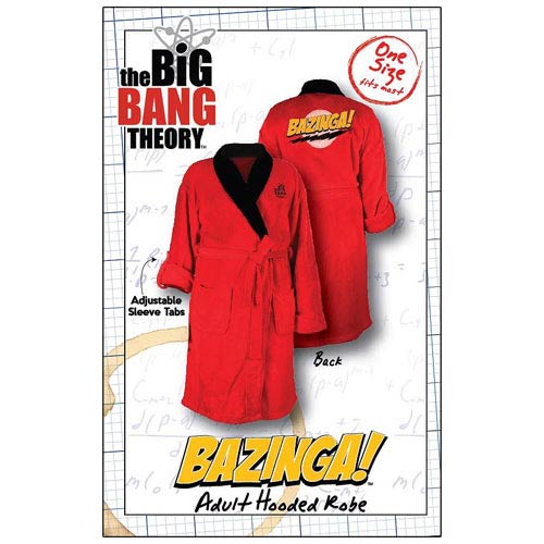 Vamers - Geekmas Gift Guide - Big Bang Theory 'Bazinga' Bath Robe