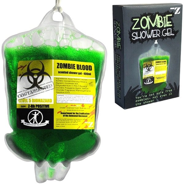 Vamers - Geekmas Gift Guide - Zombie Blood Shower Gel