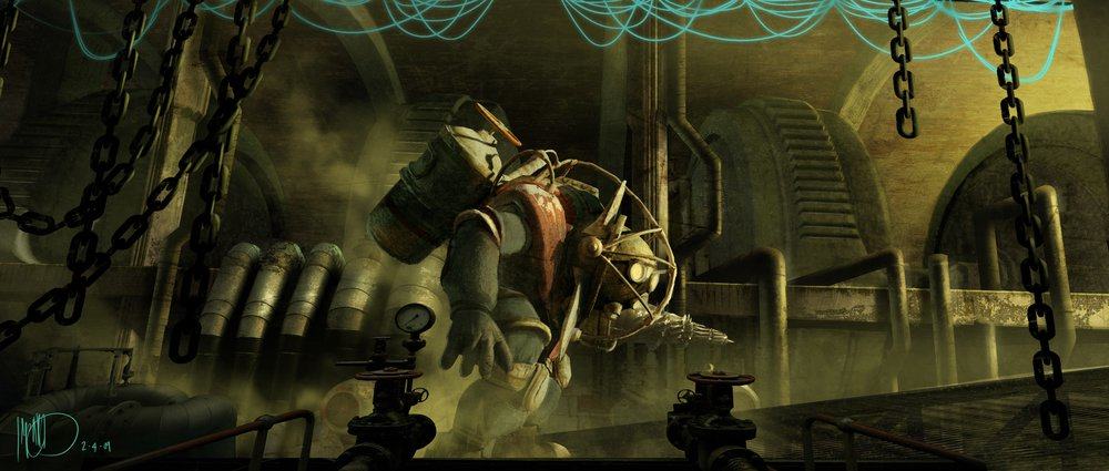 Vamers - Geekosphere - Artistry - Cancelled Bioshock Movie Concepts - 07