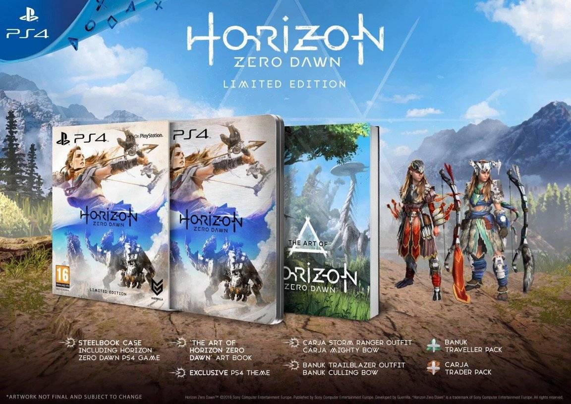 Vamers - FYI - Gaming - Take a look at Horizon Zero Dawn Collector's Editions Detailed - Limited Edition