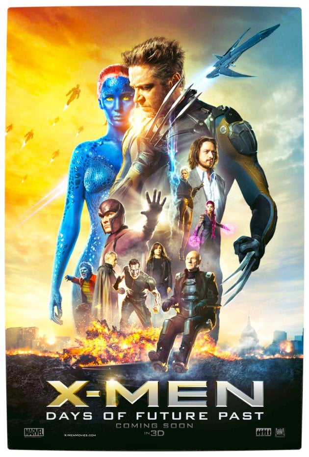 Vamers - FYI - Movies - X-Men- Days of Future Past - Official Poster