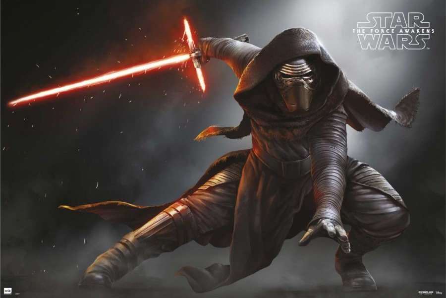 Vamers - FYI - Movies - Three New Posters for Star Wars- The Force Awakens - Kylo Ren
