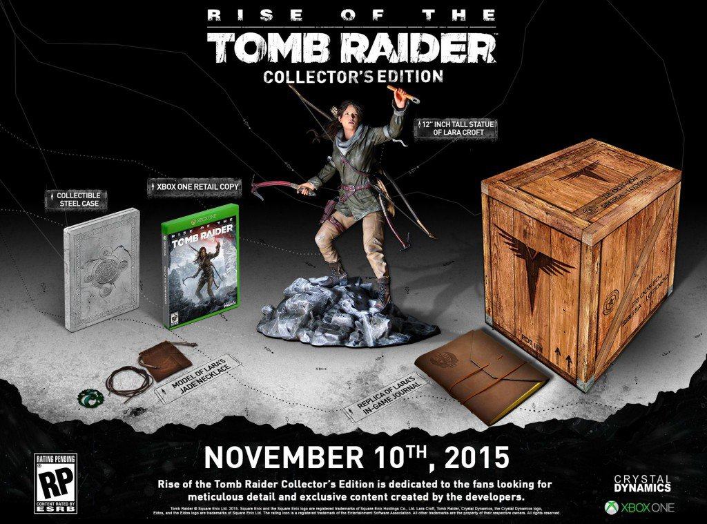 Vamers - FYI - Gaming - Rise of the Tomb Raider Collector's Edition Detailed - Collector's Edition Details