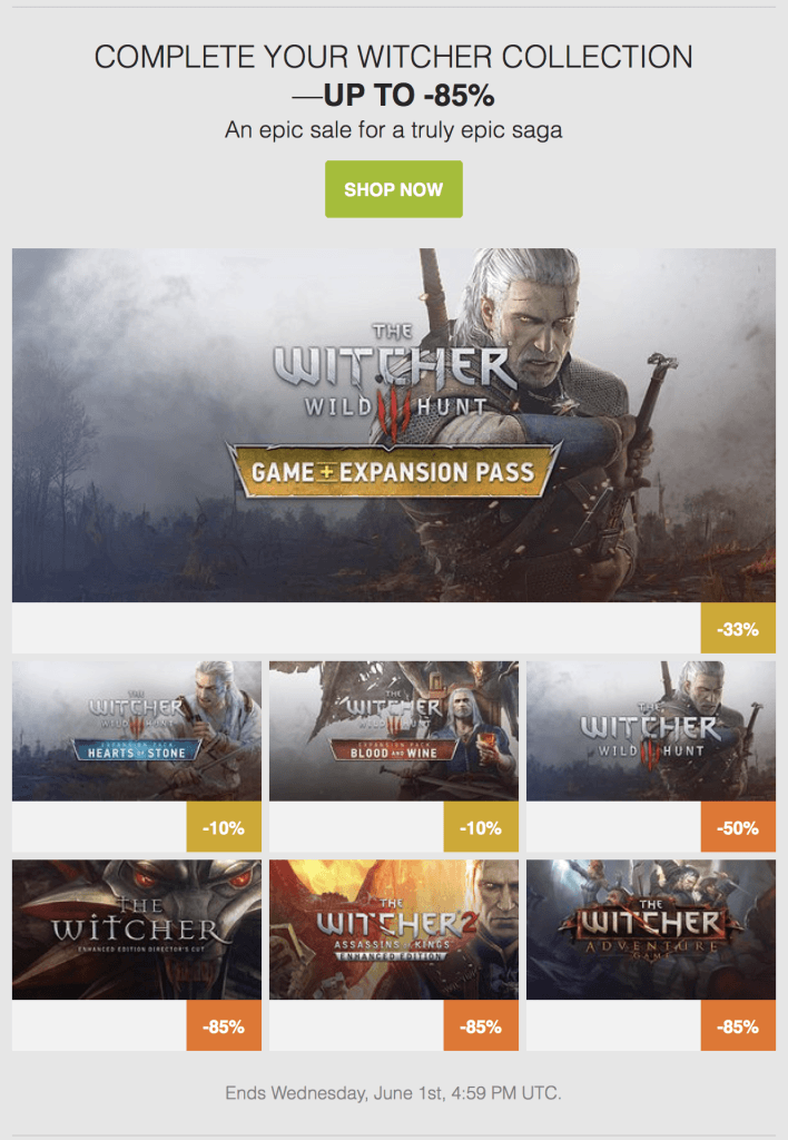 Vamers - FYI - Gaming - Entire Witcher Game Collection Now on Sale - Gog.com - Main