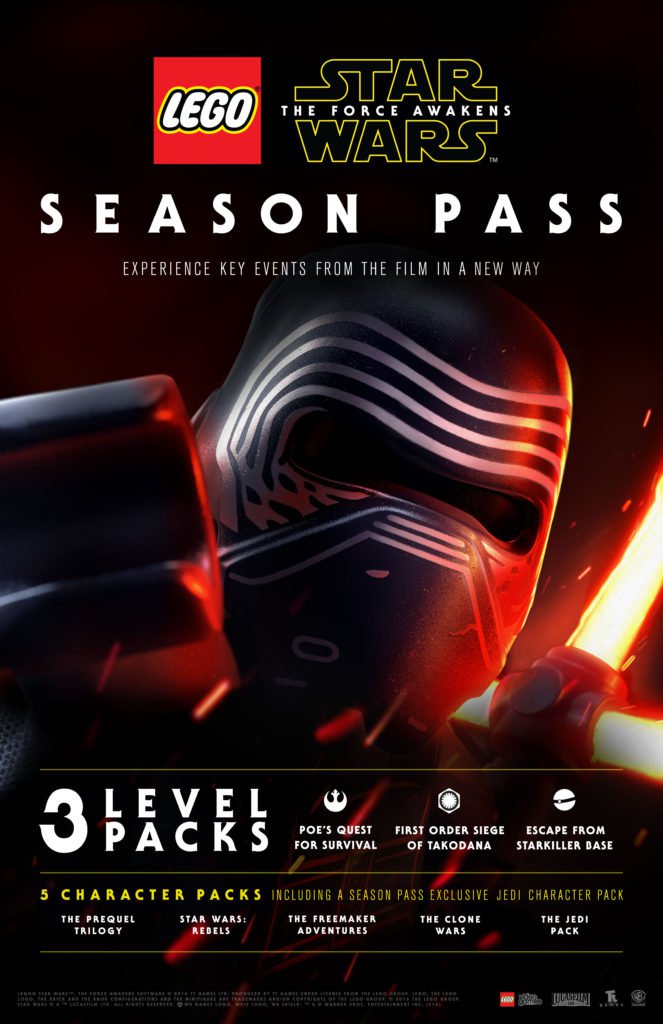 Vamers - FYI - Gaming - LEGO Star Wars The Force Awakens Season Pass Details - Info