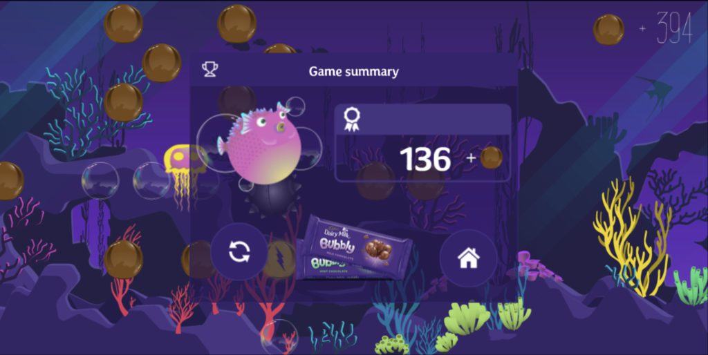Vamers - FYI - Gaming - Win With Vamers - Watch Vamers Play Cadbury's Friends in a Fishtank and Win a R1000 Raru Voucher - In-Game 01