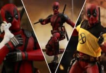 Hot Toys Deadpool (MMS490) collectible is a sexy unicorn lover