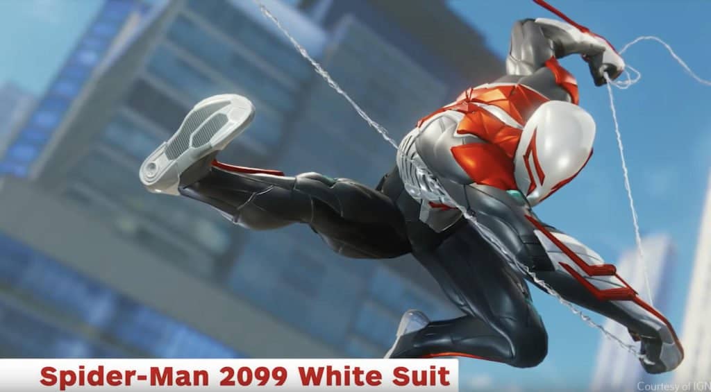 Spider Man Ps4 2099 Suit