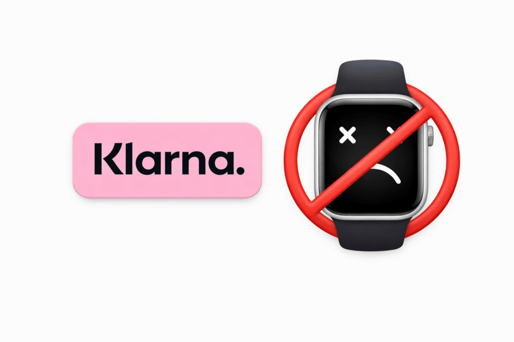 Despite Stocard supporting Apple Watch - arguably one of its best features - the Klarna app does not and there is no indication it ever will.